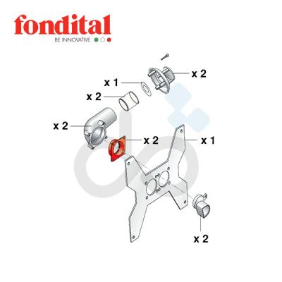 KIT DE SALIDA DE HUMOS DOBLE – ESTUFA A GAS